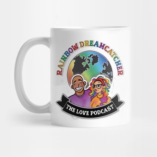 Rainbow Dreamcatcher The Love Podcast Logo Mug